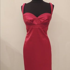 Faviana Red Cocktail Dress